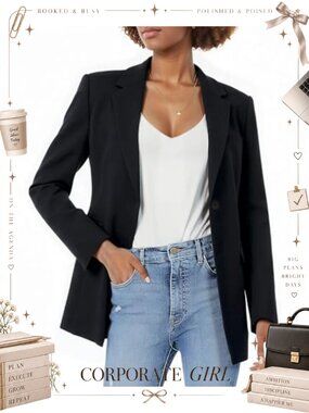 Womens Long Sleeve Lightweight Blazer Business Casual Suit Jacket Notch Collar